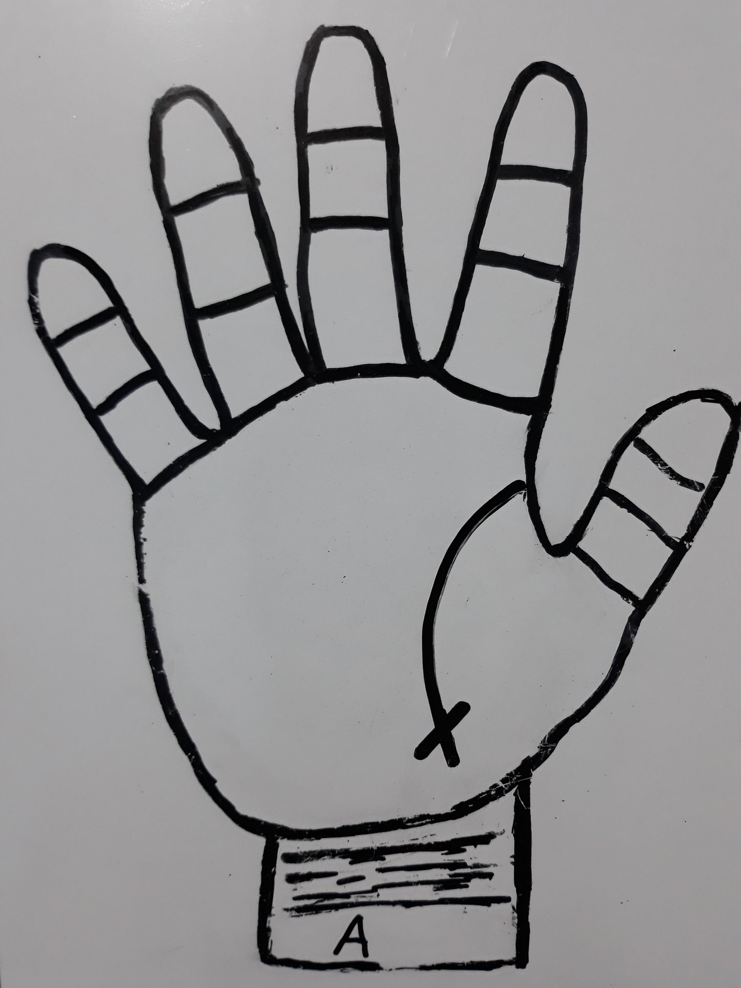 A9 LIFE LINE CROSS AT THE END