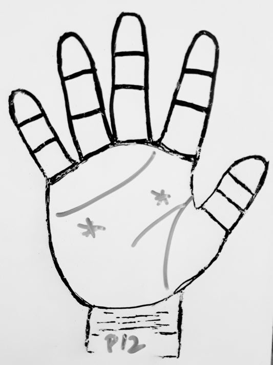 P12  STAR ON REGION OF MARS