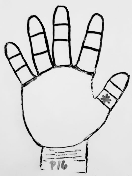 P16 STAR ON THE THUMB