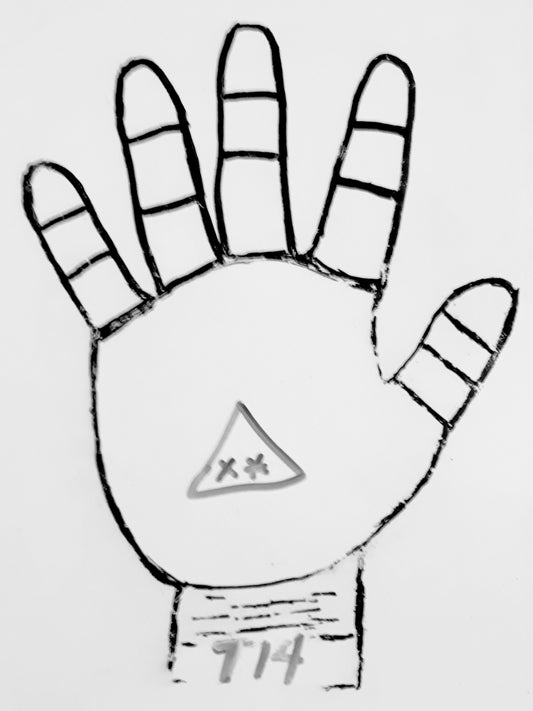T14 CROSS INSIDE TRIANGLE WITH ASTERICS
