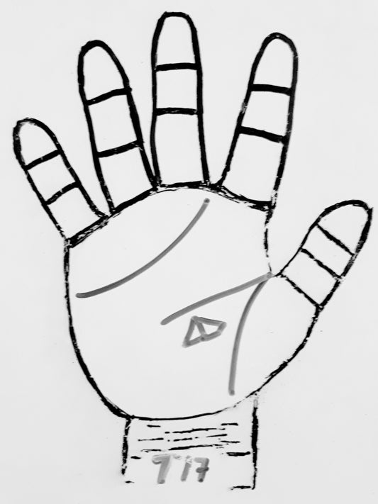 T17 TWO TRIANGLE COMBINED DRAGONS HEAD
