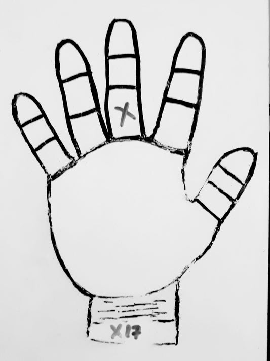 X17  CROSS ON SATURN PHALANGE